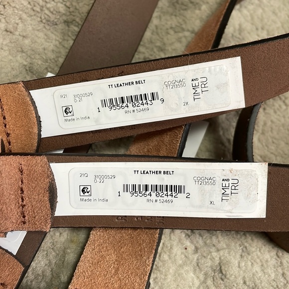 NWT 100% Leather Belt - Picture 2 of 5